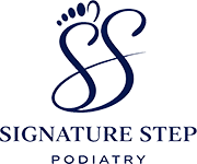 signaturesteppodiatry logo